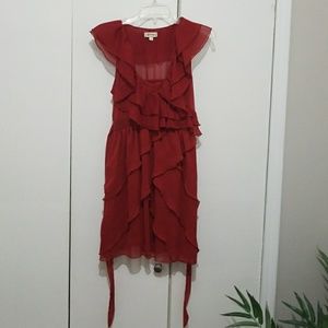 Red Olsenboye Dress